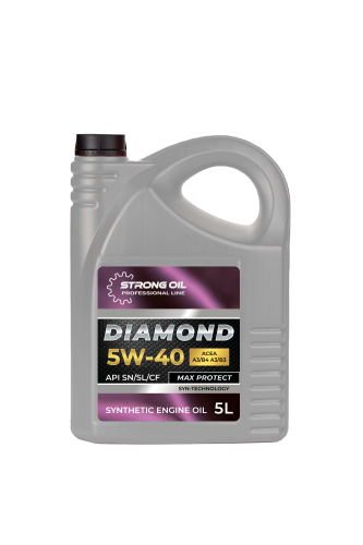 0001480035-SO МАСЛО STRONG OIL DIAMOND ENGINE 5W-40 SN/CF (канистра 5л)